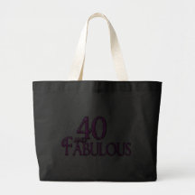 40 y fabuloso bolsa