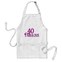40 y fabuloso delantales