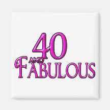 40 y fabuloso imanes  