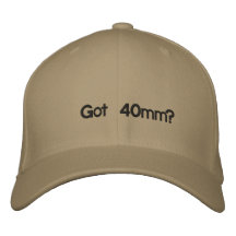 ¿40m m conseguidos? gorra bordada