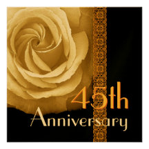 45.o Invitación del aniversario - ORO subió