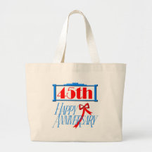 45.o Regalos del aniversario de boda Bolsa