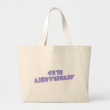 45.o Regalos del aniversario de boda Bolsas De Mano