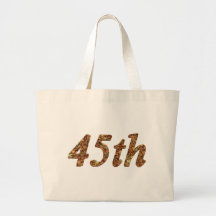 45.o Regalos del aniversario de boda Bolsa De Mano