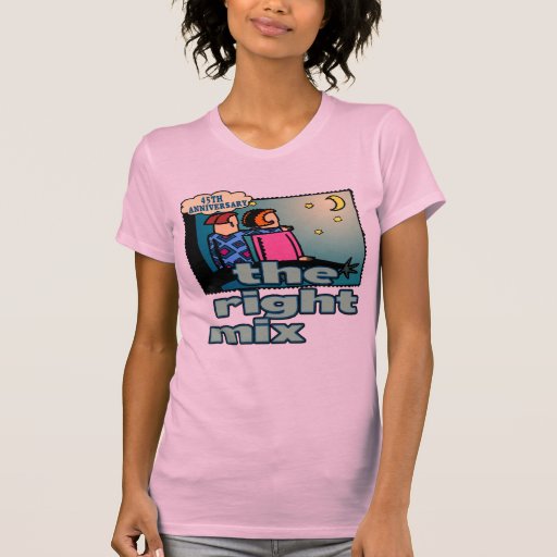 45.o Regalos del aniversario de boda Camiseta
