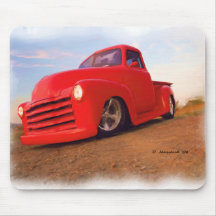 47' camión de Chevy Tapete De Ratón