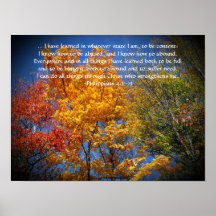 4:13 de los filipenses puedo hacer todo el otoño d posters