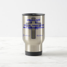 4:13 de Philipians Tazas De Café