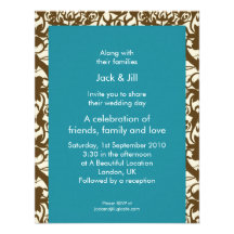 4.25x5.25 moderno invitaciones personales 
