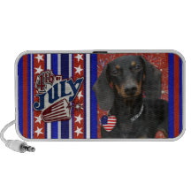4 de julio petardo - Dachshund - Winston PC Altavoces