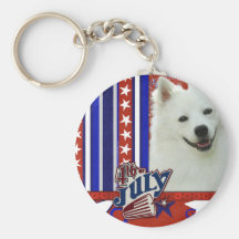 4 de julio petardo - esquimal americano llavero