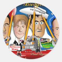 4 líderes del GOP de Wisconsin Pegatina