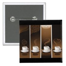 4CupsCoffee Pin