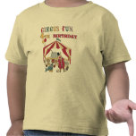 4tas camisetas y regalos del cumpleaños del circo