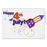 4to de la tarjeta de felicitación de julio