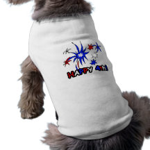 4to feliz (estrellas) camisa de mascota