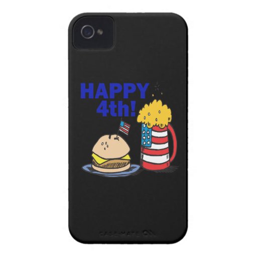 4to feliz iPhone 4 carcasa