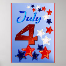 4to grande del poster de julio