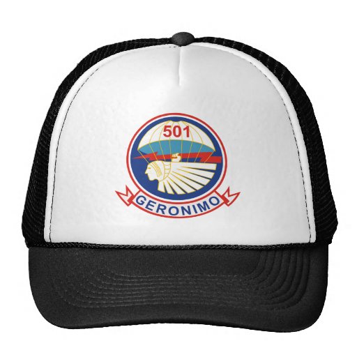 501o Insignias del regimiento de infantería (PIR)  Gorra