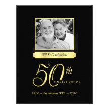 50.a fiesta de aniversario - invitaciones de encar anuncios  