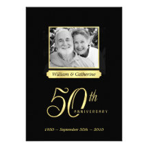50.a fiesta de aniversario - invitaciones de encar comunicados personalizados