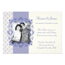 50.as invitaciones de la fiesta de aniversario del invitacion personalizada