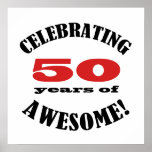 ¡50 e impresionante! poster