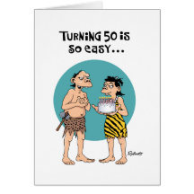 50 es tarjeta de cumpleaños tan fácil