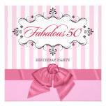 50 fabulosos - Invitaciones de encargo de la fiest Comunicados Personales