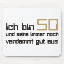 50. Geburtstag Mousepad