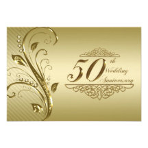 50.o Aniversario de boda RSVP Comunicado Personalizado