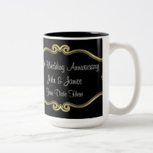 50.o Aniversario de boda Taza
