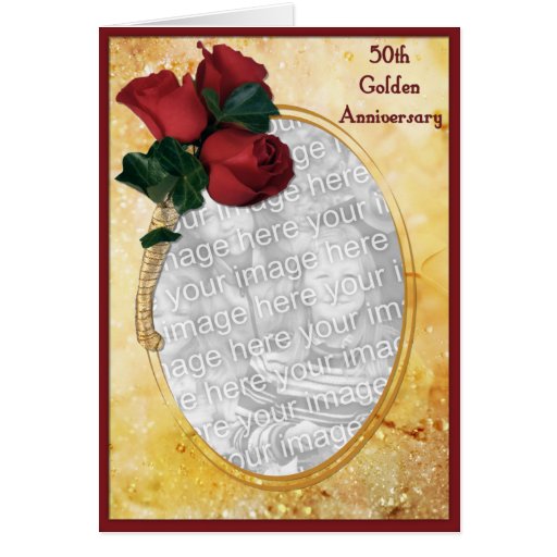 50.o aniversario de oro tarjeton
