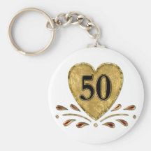 50.o aniversario - oro llavero