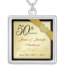 50.o Colgante conmemorativo del aniversario Colgantes