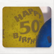 50.o cumpleaños feliz tapete de ratones