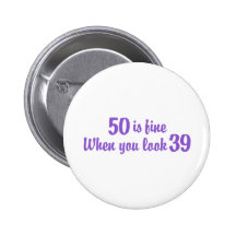 50.o Cumpleaños Pin