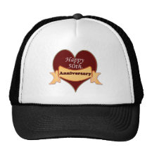 50.o feliz. Aniversario Gorra