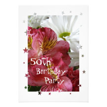 50.o Floral-personalizar del Fiesta-Bonito del cum Anuncios