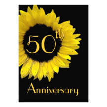 50.o Girasol del oro del aniversario Comunicados Personales