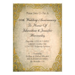 50.o Invitación del aniversario de boda