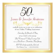 50.o Invitaciones de la fiesta de aniversario del  Comunicado
