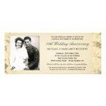 50.o Invitaciones del aniversario - Victorian flor Comunicados