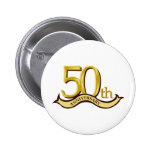 50.o regalo personalizado del aniversario pins