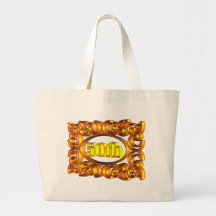 50.o Regalos del aniversario de boda Bolsas De Mano