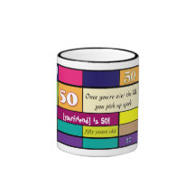 50.o Taza del cumpleaños