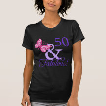 50 y cumpleaños fabuloso camisetas