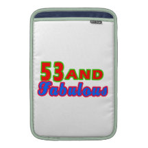 53 y diseños fabulosos del cumpleaños funda para macbook air