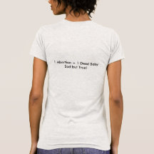55.000.000 abortos camiseta