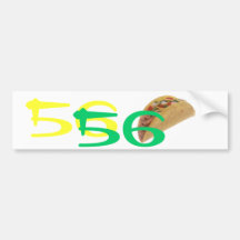 56 Tacos Etiqueta De Parachoque